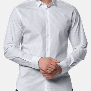 Italian Cotton Dress Shirt Crafted to Measure